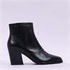 Regarde Le Ciel Eithel Stack Heel Boot - Black Leather